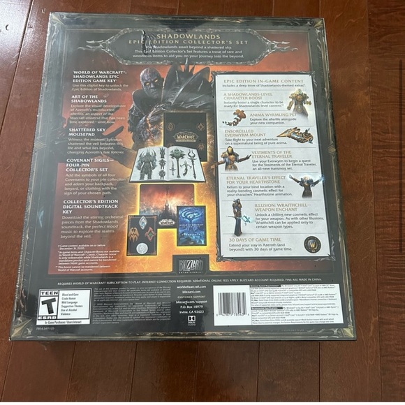 Blizzard World of Warcraft Shadowlands Collector’s Edition - WOW PC Gaming - Picture 3 of 11